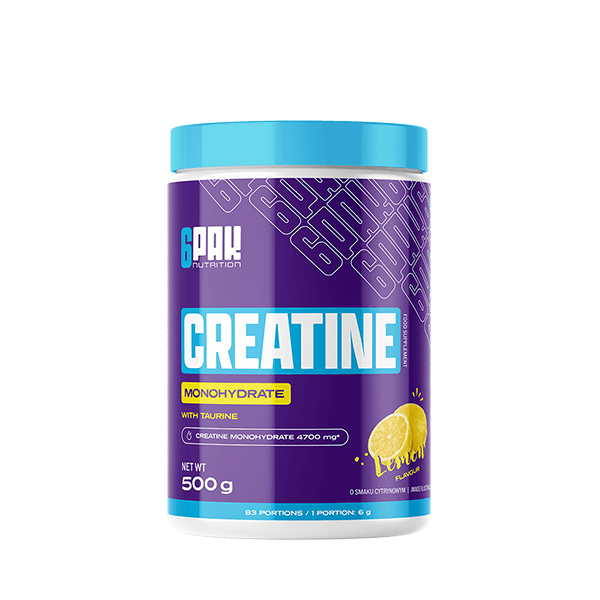 6PAK Creatine Monohydrate 500g