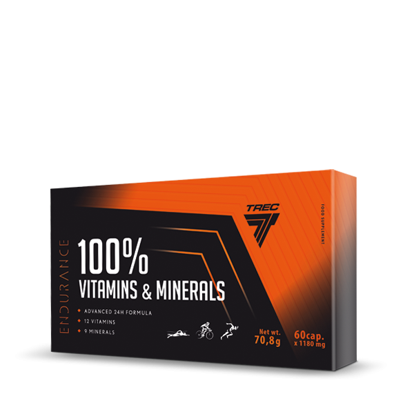 Trec Nutrition 100% VITAMINS & MINERALS Endurance 60 caps.